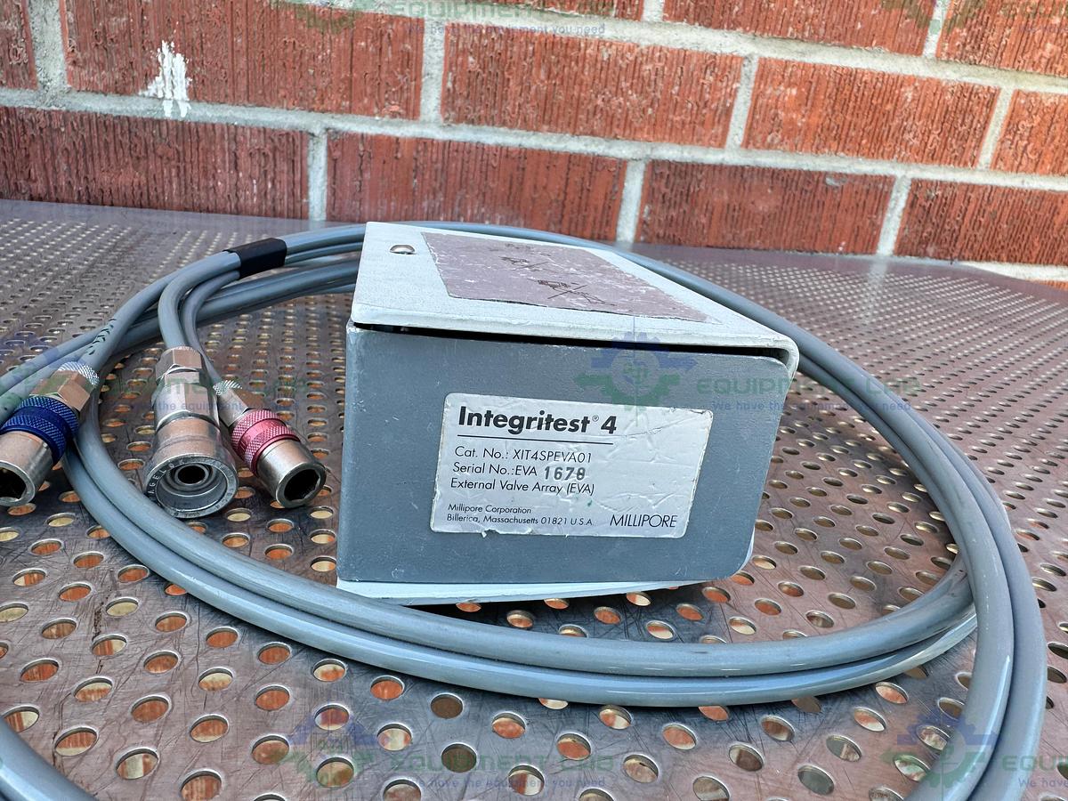  for parts or not working Millipore XIT4N0001 Integitest 4N Automatic Filter Integritest Test Instrument
