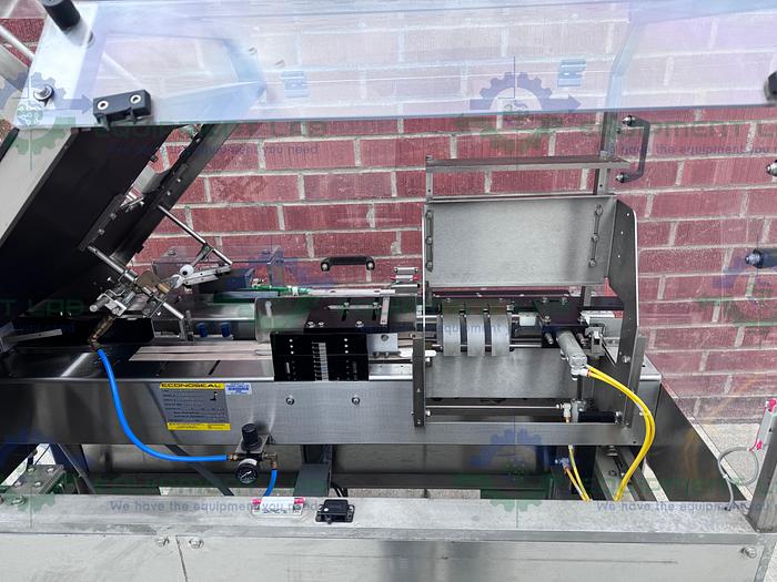 Used Econoseal E System 2000 Econoseal Cartoner w/ Hot Glue Sealing