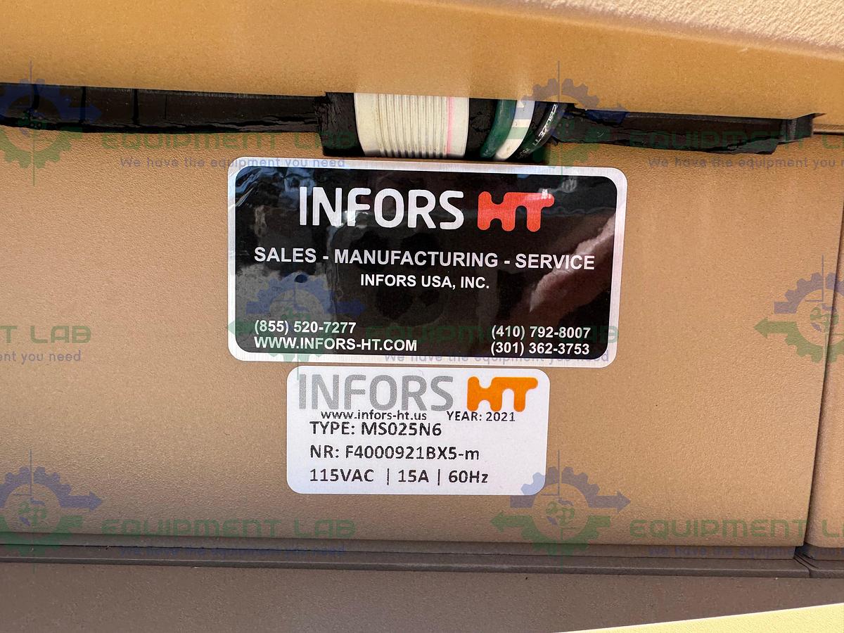 Used Infors HT Multitron Double Stacked CO2 Humidity Incubator Shaker 65°C MFG: 21