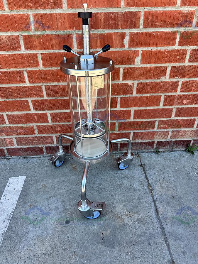 Used Cytiva / GE / Pharmacia BPG / Schott 200 / 500 Chromatography Column