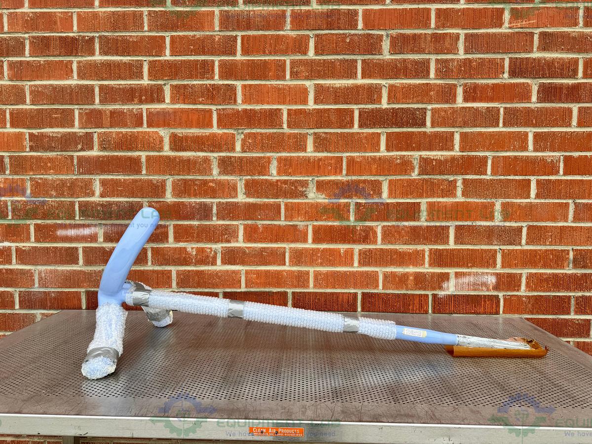 Used GMM Pfaudler Glass Lined Anchor Agitator Impeller 56" x 1.5" Spark Voltage 10000