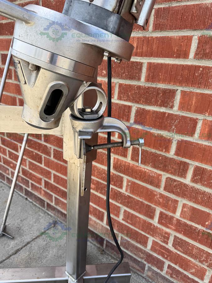 Used Sharpe Mixers SSG-050SCR Portable Mixer w/ VFD, 1/2 HP Motor, Two Impellers