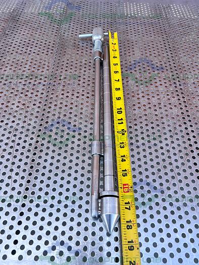 Used Stainless Steel  Pointed-Plunger Lance Sampler Probe w/ 18" Rod