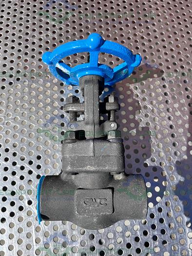 Used Lot of 2 - GWC  A105 Valve 1" Class 800