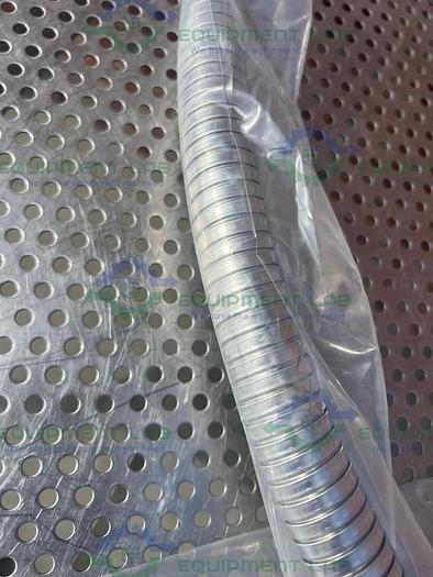 Stainless Steel Flexible Hose 72" w/ 1" Female to 1/2" Male Threaded Fitting