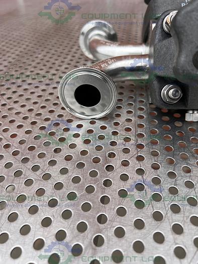 Used ITT Pure Flo 1-316L-RA20MAX 3 - Way Diaphragm Valve w/ 1" Sanitary Fitting