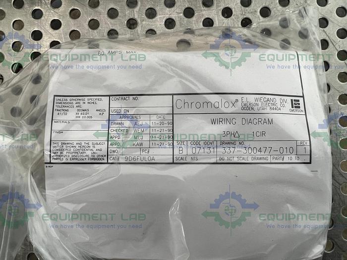 Used Chromalox Immersion Heating Element