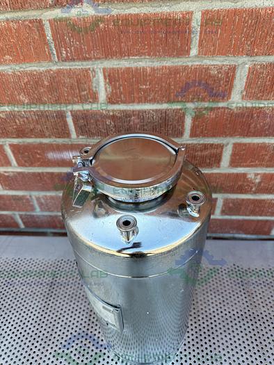 Used Alloy Products 15 Liter Stainless Steel Vessel 125 PSI w/ 4.5" Opening