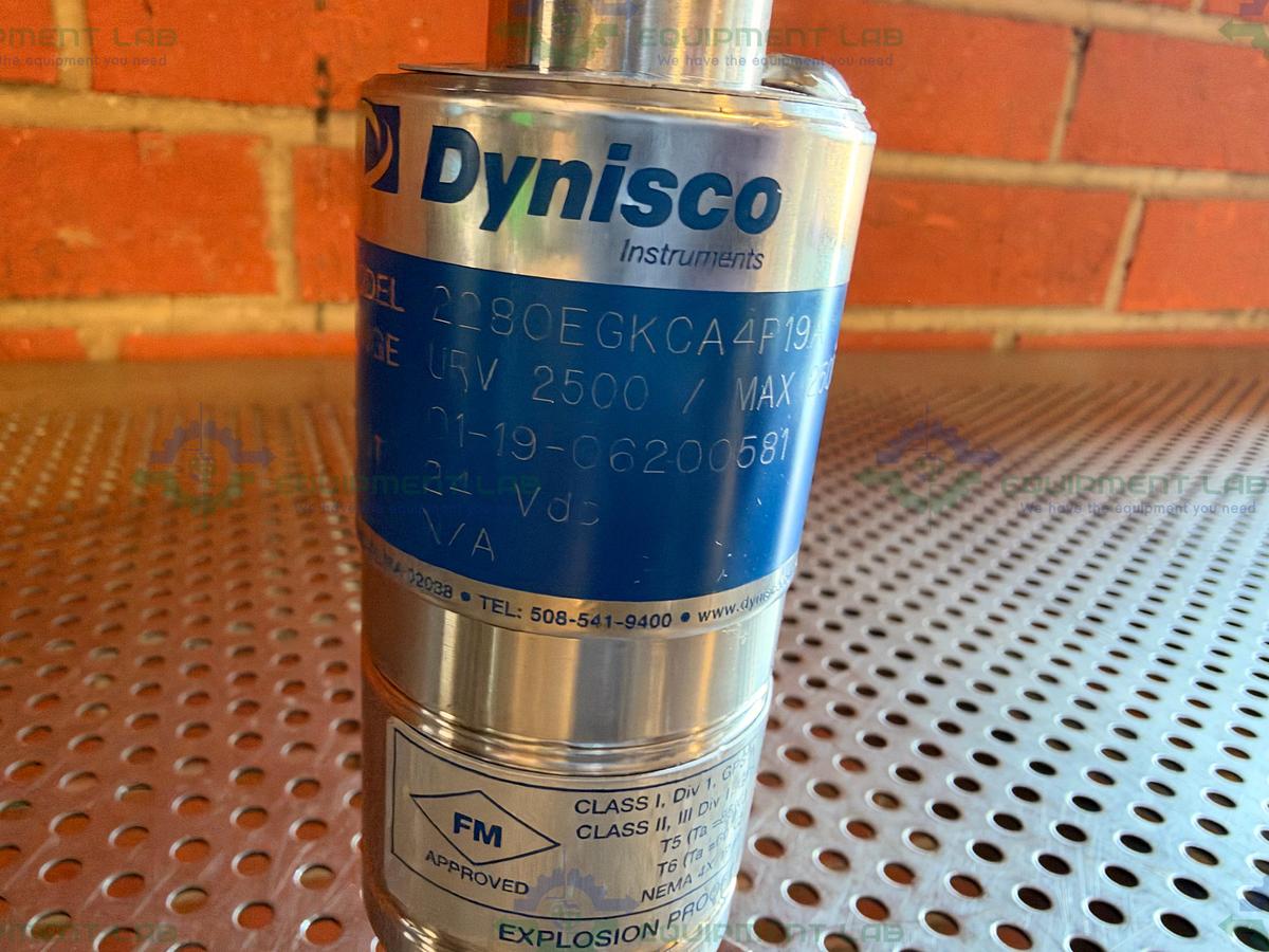 Used Dynisco 2280EGKCA4P19 Pressure Transmitter Explosion Proof 2500 PSIG