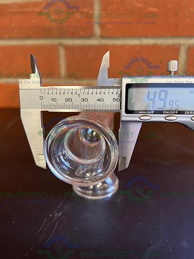 Used Buchi AG Borosilicatglas 3.3  Katalog 8801 Tee Fitting 31mm x 50mm x 50mm