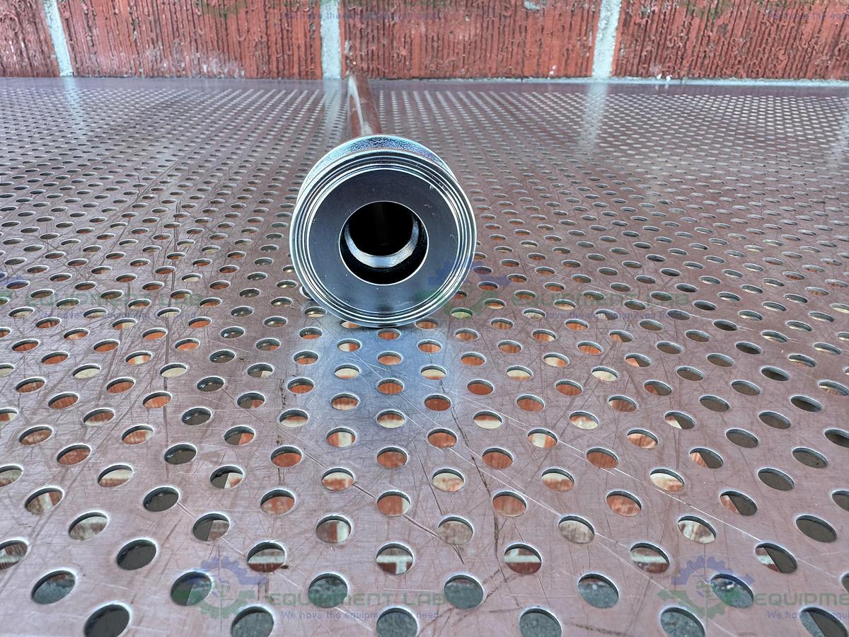 Used Stainless Steel 20" Syphon Tube w/ 2" OD Sanitary Fitting