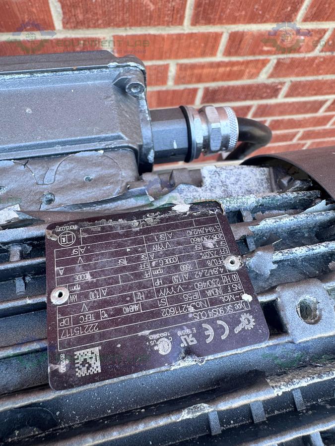 Used Lee 350 Liter Scrape Agitation Stainless Steel Half Jacketed Reactor w/ VFD