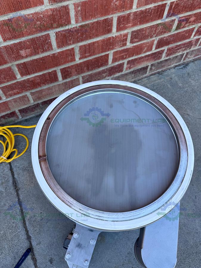 Used Sweco LS18S333 Stainless Steel 18" Vibratory Energy Separator w/ 325, 200 Micron