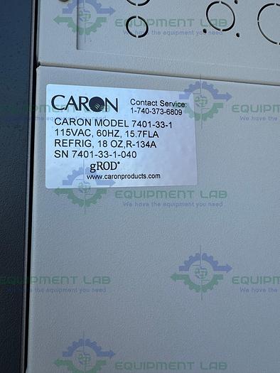Used Caron 7401-33-1 CO2 Reach In Incubator 115V, 30 Cu. Ft.,  60°C, 33 Cu, Ft.