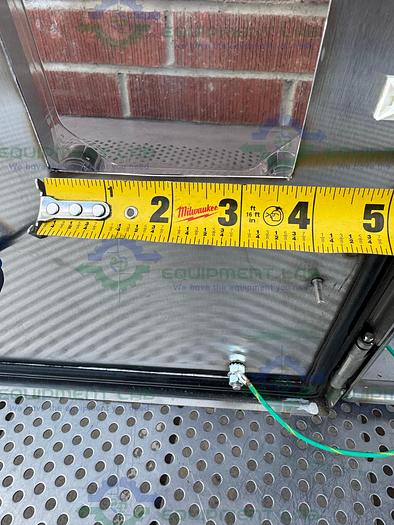 Used Hoffman Stainless Steel Standard Enclosure 17.5" x 11" x 22" w/ Heat Sink