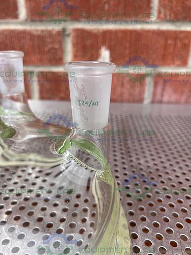 Used Chemglass  Reaction Vessel 5 Neck Lid 200MM, 45/50, 29/42 , 24/40 Joints