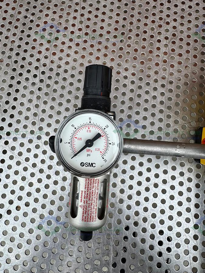 Used Kammer Valves 185037 Pneumatic Valve w/ ABB TEIP 11 I/P-Umformer/Converter