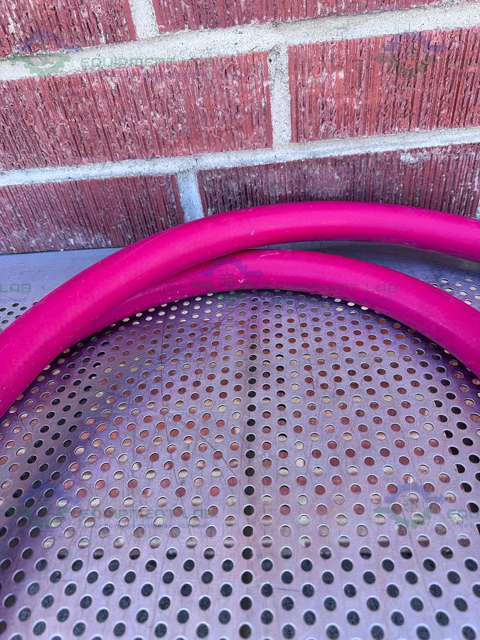 Used Silicone Flexible 120"  Hose w/ 1 1/2" Sanitary Fitting