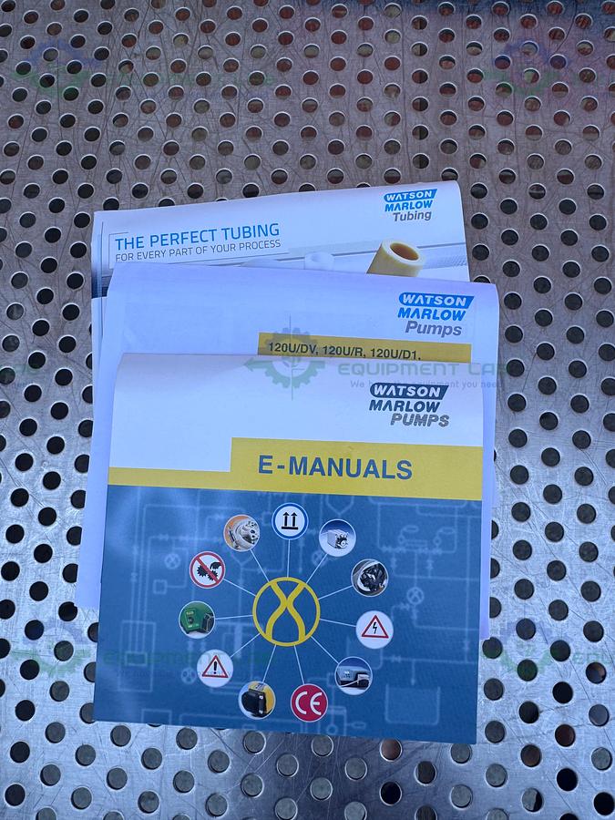 Sartorius Watson Marlow 120U/DV Peristaltic Process Pump w/ 114DV OEM Pump Head