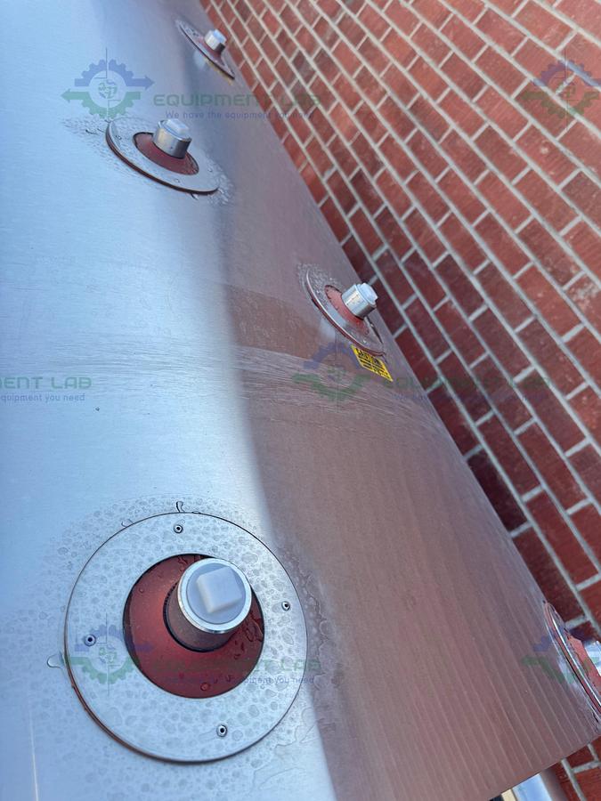 1000 Gallon Stainless Steel Jacketed Vessel / Holding Tank