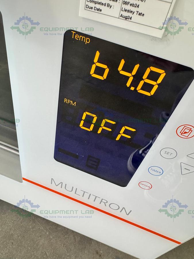 Used Infors HT Multitron I80102  Refrigerated Incubator Shaker 5C to 65C MFG 22