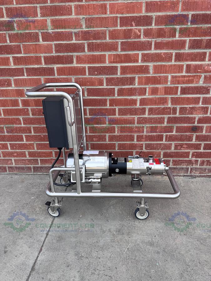 Used Axiflow STSC 50-32 Stainless Steel Twin Screw Pump w/ Controller, 10-23GPM, 10HP