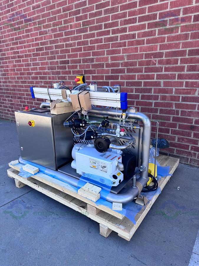 Somsix Vacuum & Gas Injection Automatic Spout Sealer Inertisation Machine MFG 22