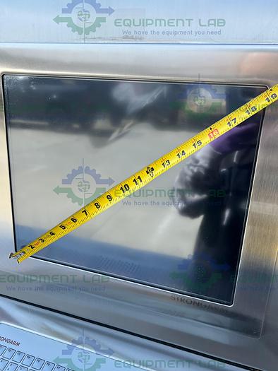 Used Strongarm 191 Industrial Monitor 19" w/ Strongarm Membrane Keyboard, Trackball