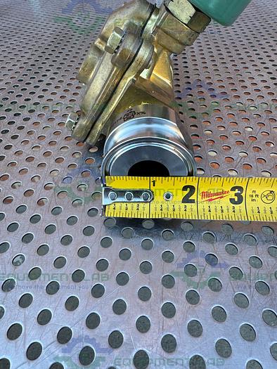 Used Asco Red Hat 8210D14 Solenoid Valve 5 - 125 PSI w/ 1" Sanitary to Quick Release