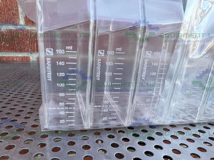 Used Box of 100 - Sarstedt  83.3911.002 Cell Culture Flasks T75 Standard Filter Cap