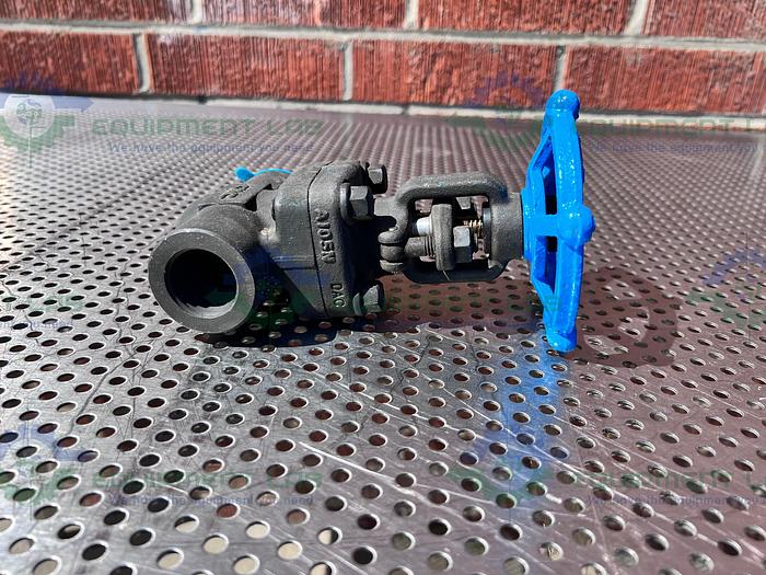 Used Lot of 2 - GWC  A105 Valve 1" Class 800