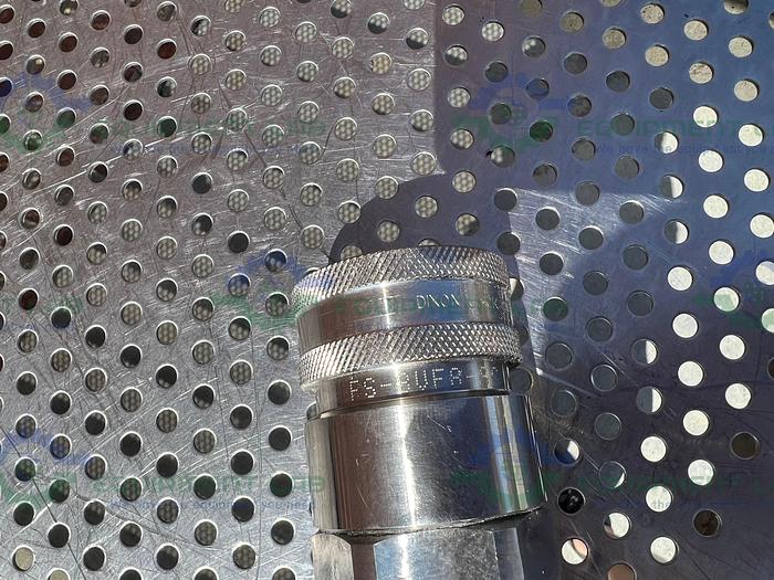 Used Huber  Insulated Chiller Hose 54" w/ Dixon FS-8VF8-SS 1" Quick Disconnect