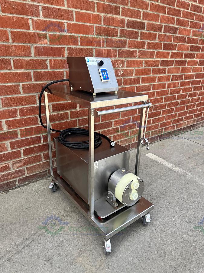 Used Triangle Process Quattroflow Q4400SU 4-Piston Diaphragm Pump w/ 3 HP Motor