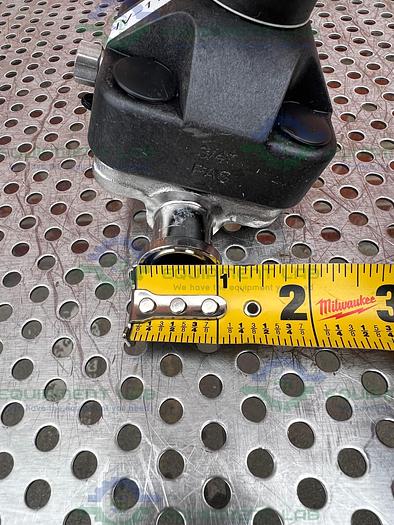 Used ITT Pure Flo  .75-316L-SFV5-CWP150 Diaphragm Valve w/ 3/4" Sanitary Fitting
