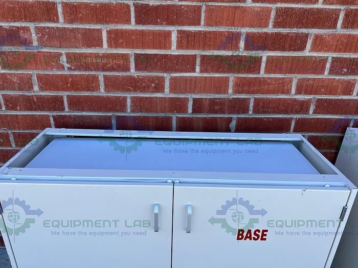 Used Mott  Flammable Storage Cabinet 48" x 22" x 35" w/ Mott Acid Cabinet 18"x35"x48"