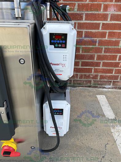 Used Paul Mueller  47-59 Liter Stainless Steel Jacketed Mixing Tank w/Scrape Agitation