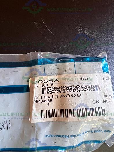 Lot of 4 - Swagelok  HC-400-6 Alloy 276 Tube Fitting 1/4"