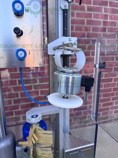 Used Capmatic SleeveStar 300 Full Sleeve Neck Bander Capping & Torquing Machine