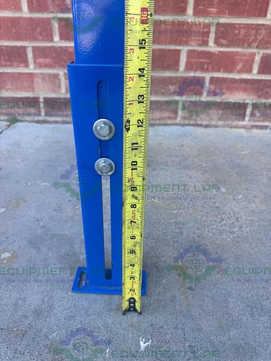 Used Roll-Away Heavy Duty Roller Conveyor 60" x 18" w/ Adjustable Legs