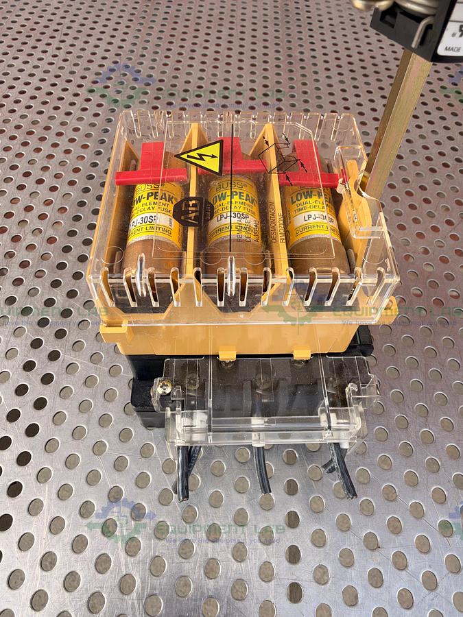 Used Allen Bradley 194R-NJ030P3 3-Pole, 30 amp Fused Rotary Disconnect Switch