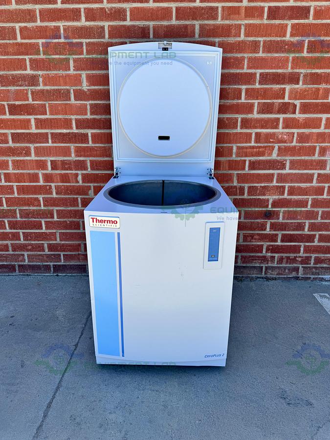 Used Thermo 7402 CryoPlus 2 Autofill Cryogenic Storage 100-120V