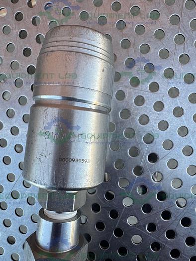 Used Unbranded Stainless Steel Braided Hose 52" w/ Quick Release Fitting