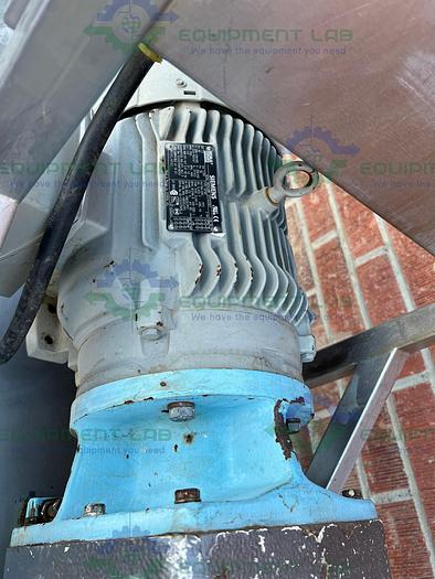Used Waukesha Cherry Burrell  130 Rotary Lobe Pump w/ Stainless 7.5 HP Motor