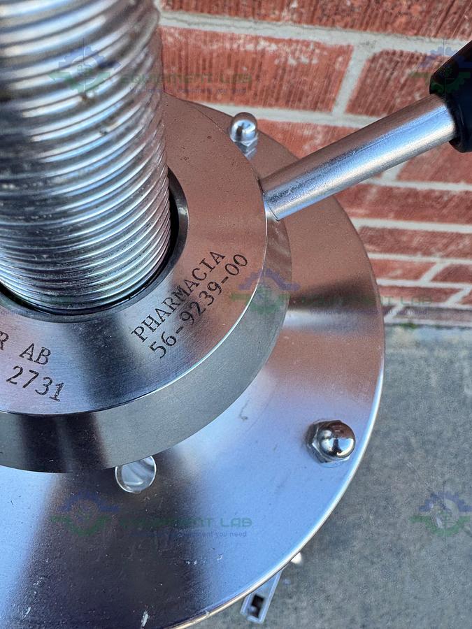 Used Cytiva / GE / Pharmacia BPG 100 / 500 Chromatography Column 4L