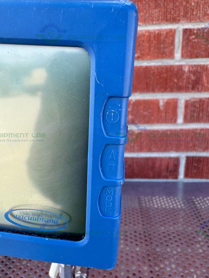 Used Vacuubrand DVR 2 Vacuum Gage and Controller w/ Parker Valves