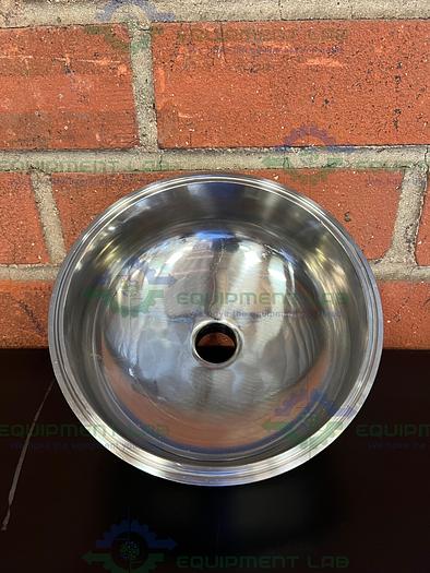 Used Stainless Steel  Cylindrical Reducer 1 1/2" to 8 1/2" Sanitary Fittings