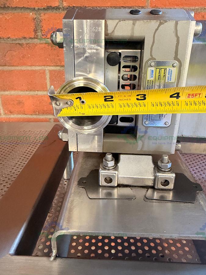 Used Idex / Johnson Pump SLBS/0081 Rotary Lobe Pump w/ SEW Motor 1700 RPM