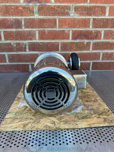 Used Stainless Motors  F2Q4BBOAY Washdown Duty Motor w/ Spiral Bevel Reducer 3PH