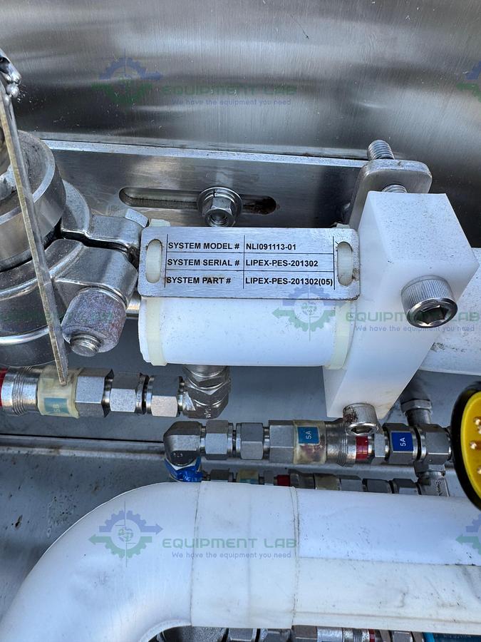 Used Northern Lipids NLI091113-01 Lipex Pump Extrusion System 900 PSIG w/ Lewa Pump