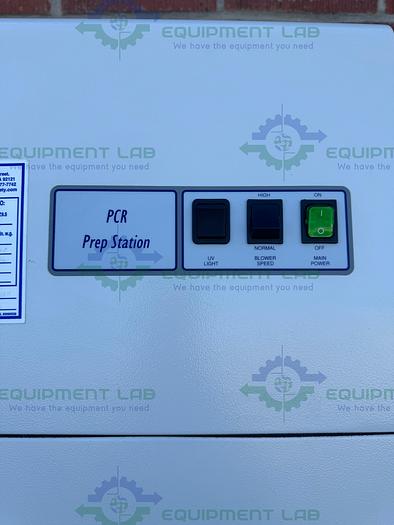 Used Misonix FE-PCR PCR Cabinet Prep Station Ductless Fume Hood 115V